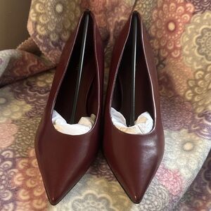 Calvin Klein Dark Red Women's Heels